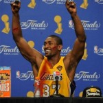 Overjoyed Ron Artest can’t believe he just beat that fan to death
