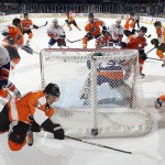 Flyers use 16-man advantage to score rare power play goal