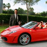 Amaro trades in red Ferrari for slightly redder Ferrari