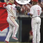 Victorino powers Phils back to first place in rare start-from-ahead win