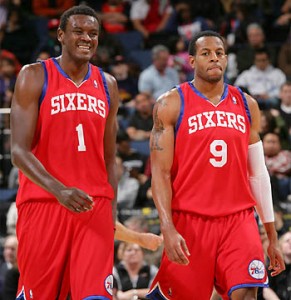 Samuel Dalembert & Andre Iguodala