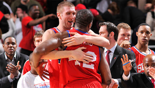 Spencer Hawes & Elton Brand